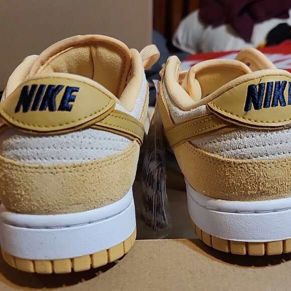 Nike Dunk Low Celestial Gold Suede (Women's) (Size 8.5W) new in box - Picture 3 of 3